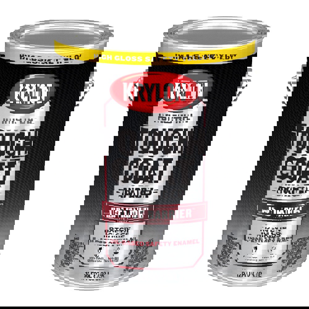 Paints; Product Type: Rust Preventative ; Color Family: Yellow ; Color: Safety Yellow ; Finish: Gloss ; Applicable Material: Steel; Wood; Metal ; Indoor/Outdoor: Indoor; Outdoor